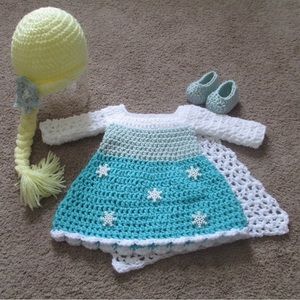 Frozen Queen Elsa Costume size: Newborn-3 months